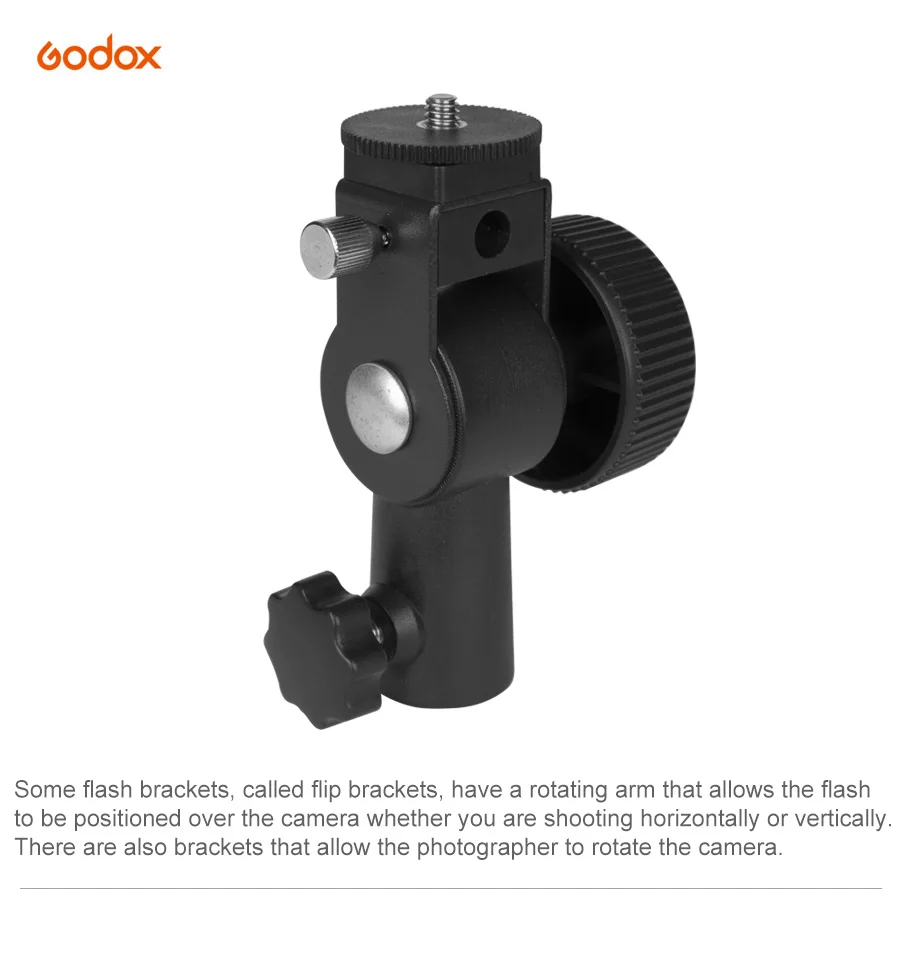 Branded E Type Camera Flash Speedlite Mount Swivel Light Stand