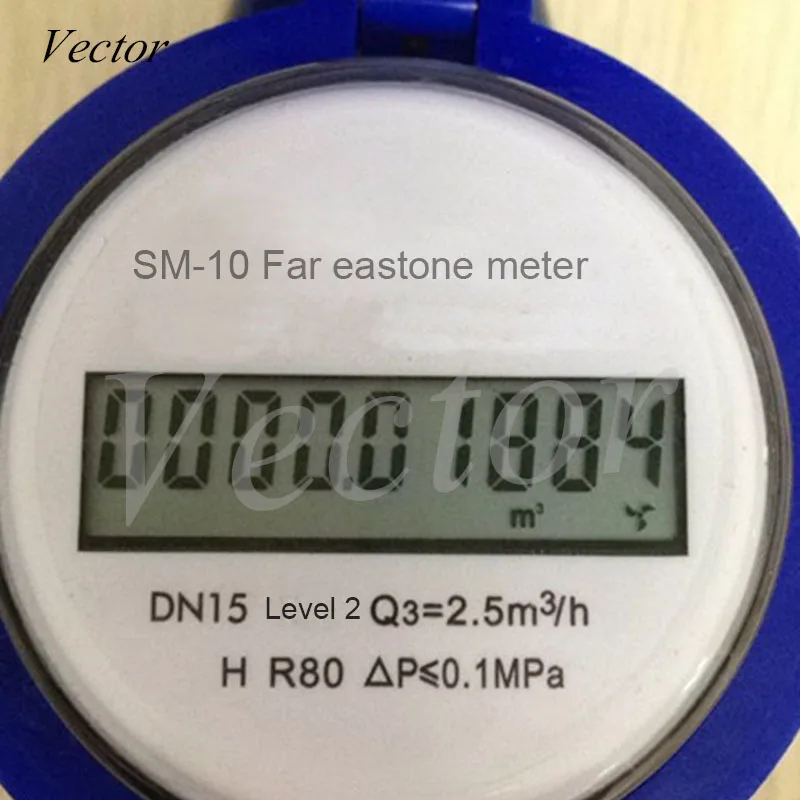 Electronic Remote Intelligent Water Meter Modbus/188 Protocol RS485 Communication Waterproof IP68