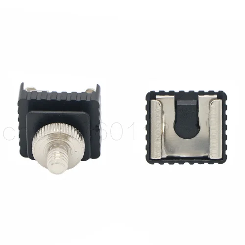 2 in 1 Flash Blitzschuh Hot Shoe Mount Mit 1/4-1/4 1/4 "Schraube Gewinde SC-6 für Yongnuo Flash speedlite-blitzgerät Flash licht LED