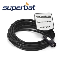 Superbat Car Mini GPS Antenna WICLIC for BMW TRAFFIC PRO - Becker 4769 Becker DTM High Pioneer Mercedes Sony JVC Similar Models