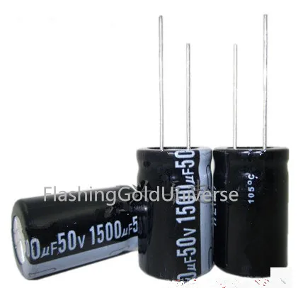 50V 1500UF 1500UF 50V   Electrolytic Capacitors Size: 16*25 best quality New origina