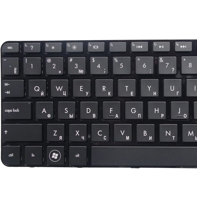 YALUZU-لوحة مفاتيح روسية جديدة لأجهزة الكمبيوتر المحمول HP Mini 210-3100 110-3600 110-3700 110-3800 110-3830NR 210-4000 RU ، أسود