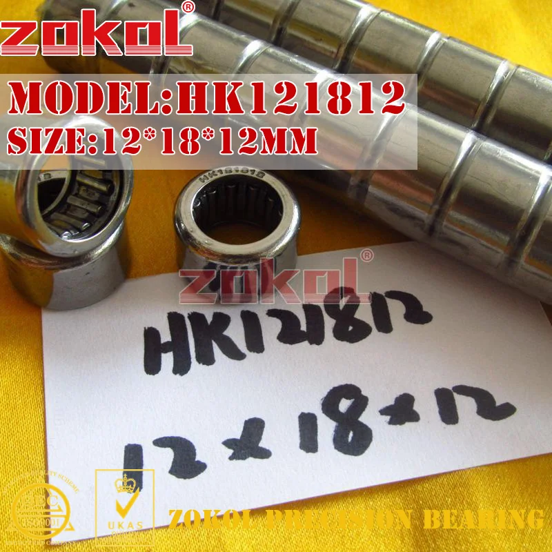 5Pcs/Lot HK121712/15/18 HK1215/1218 HK121812/16 HK121912/15 TA1212/1215 Needle Roller Bearing 12*17/1819*12/15/16/18MM ZOKOL