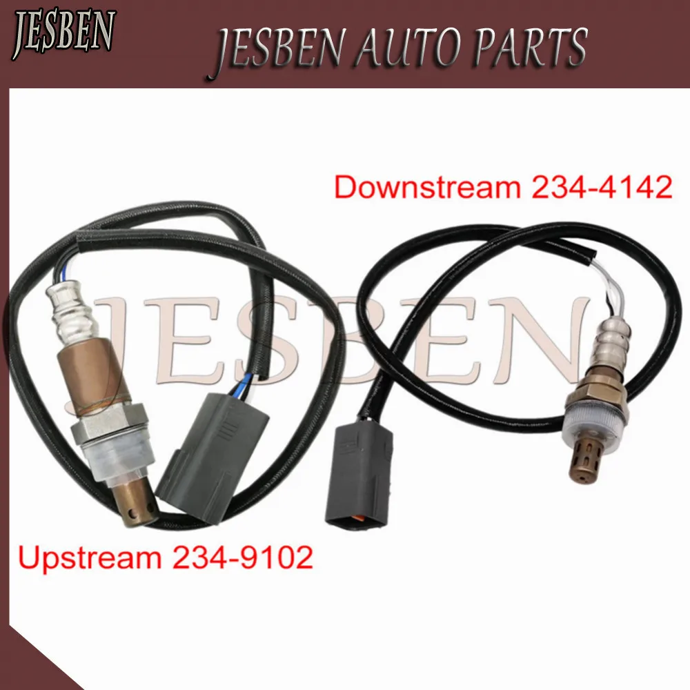 

2X Upstream Downstream 234-9102 234-4142 Lambda O2 Oxygen Sensor fit for Mazda RX-8 1.3L 2004-2008 NO# JE96-18-861A AJ52-18-861A