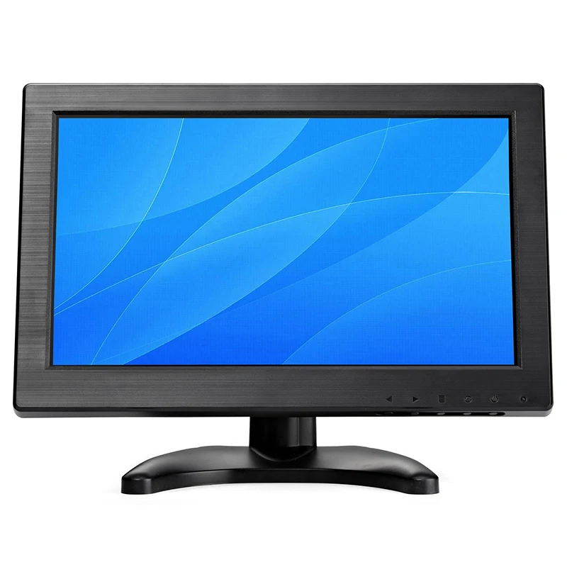 Imagem -02 - Monitores hd Tft Lcd com Alto-falante Hdmi Vga Bnc Entrada av para Computador Dslr Dvd pc Cctv Câmera 116 Resolução 1366x768