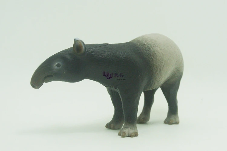 Hot toys: Malayan Tapir simulation model  Animals   kids  toys children educational props