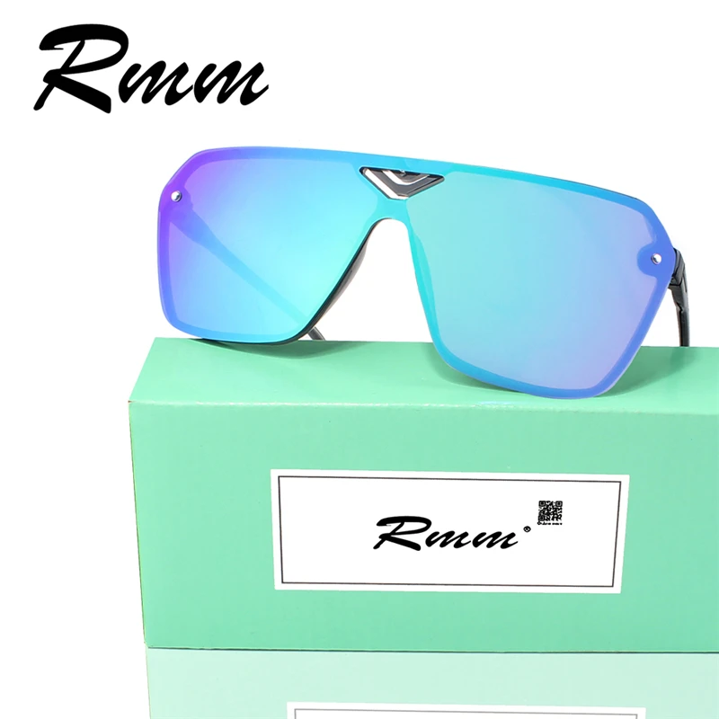 Newest RMM brand cool New square unisex sunglasses Color film reflector women sunglasses men sunglasses glasses UV400