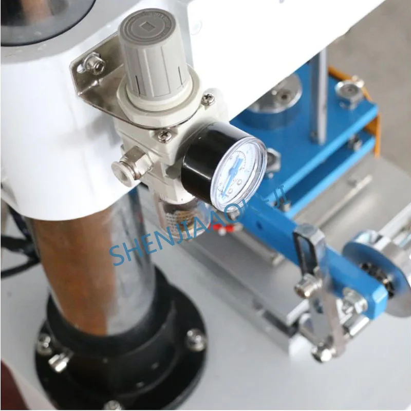 ZY-819H2 pneumatik mesin bronzing panas beberapa aplikasi kecil baik tuning workbench presisi tinggi mesin cap 700W