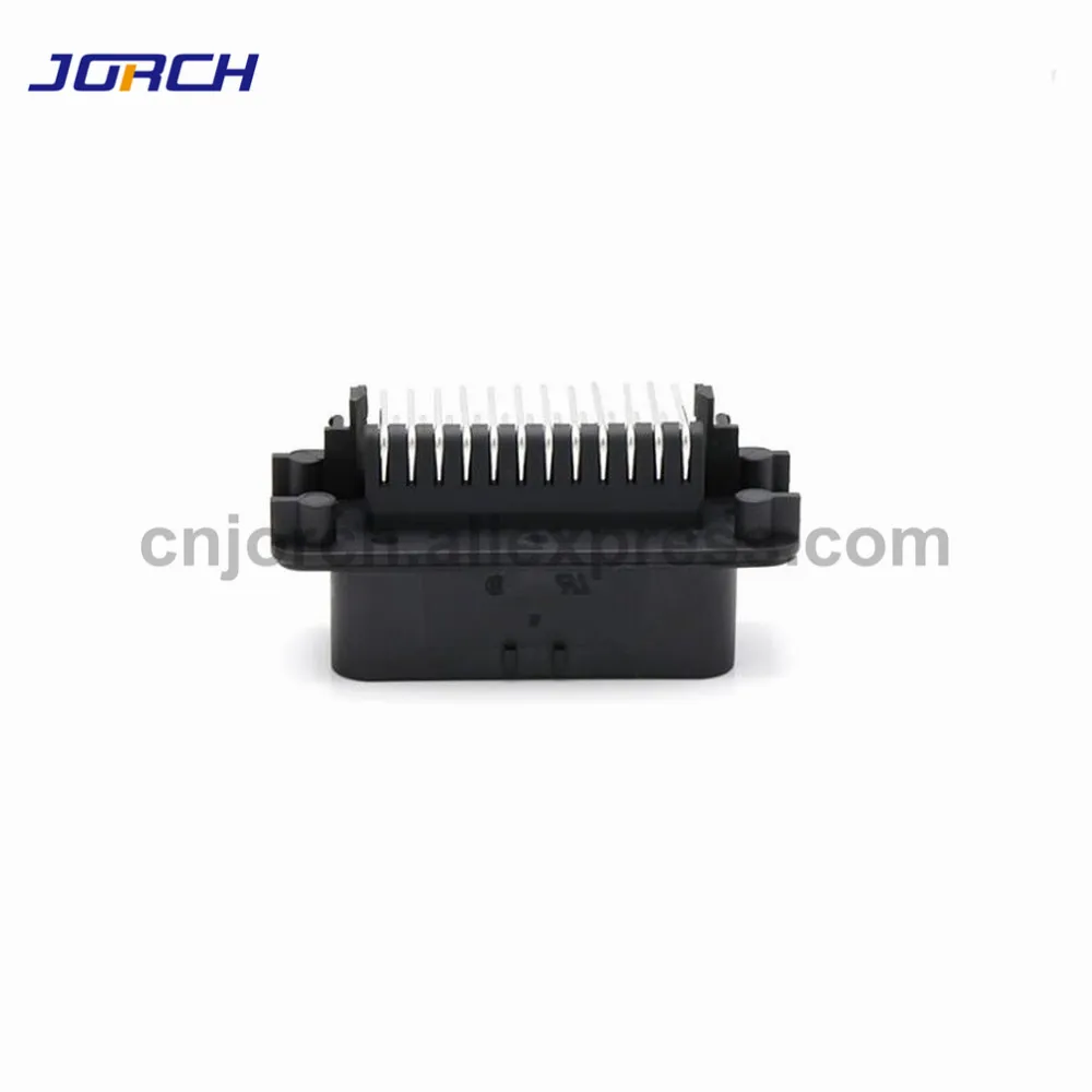 1 Set 35pin Tyco AMP TE Male PCB ECU Auto Connector Plug 90 Degree Right-angle Pinheader 776087-1 Mating Part Of 770680-1