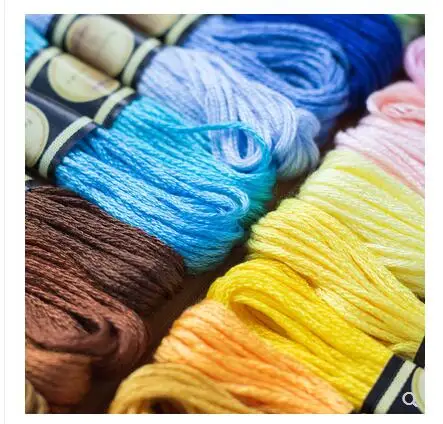 50/100/150/200/250/300/447pcs Different Colors No Repeated Colors Embroidery Floss Cross Stitch Floss Yarn Thread