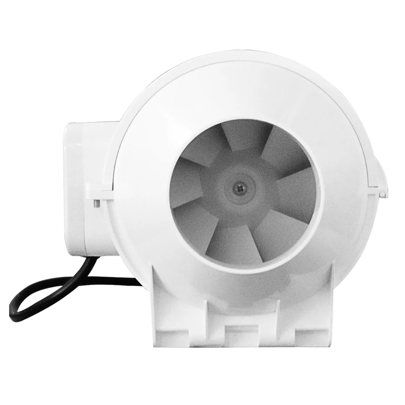 3 inch turbo fan plastic ventilation ceiling pipe exhaust fan air extractor ventilator inline ducted fan for 75mm duct 220V