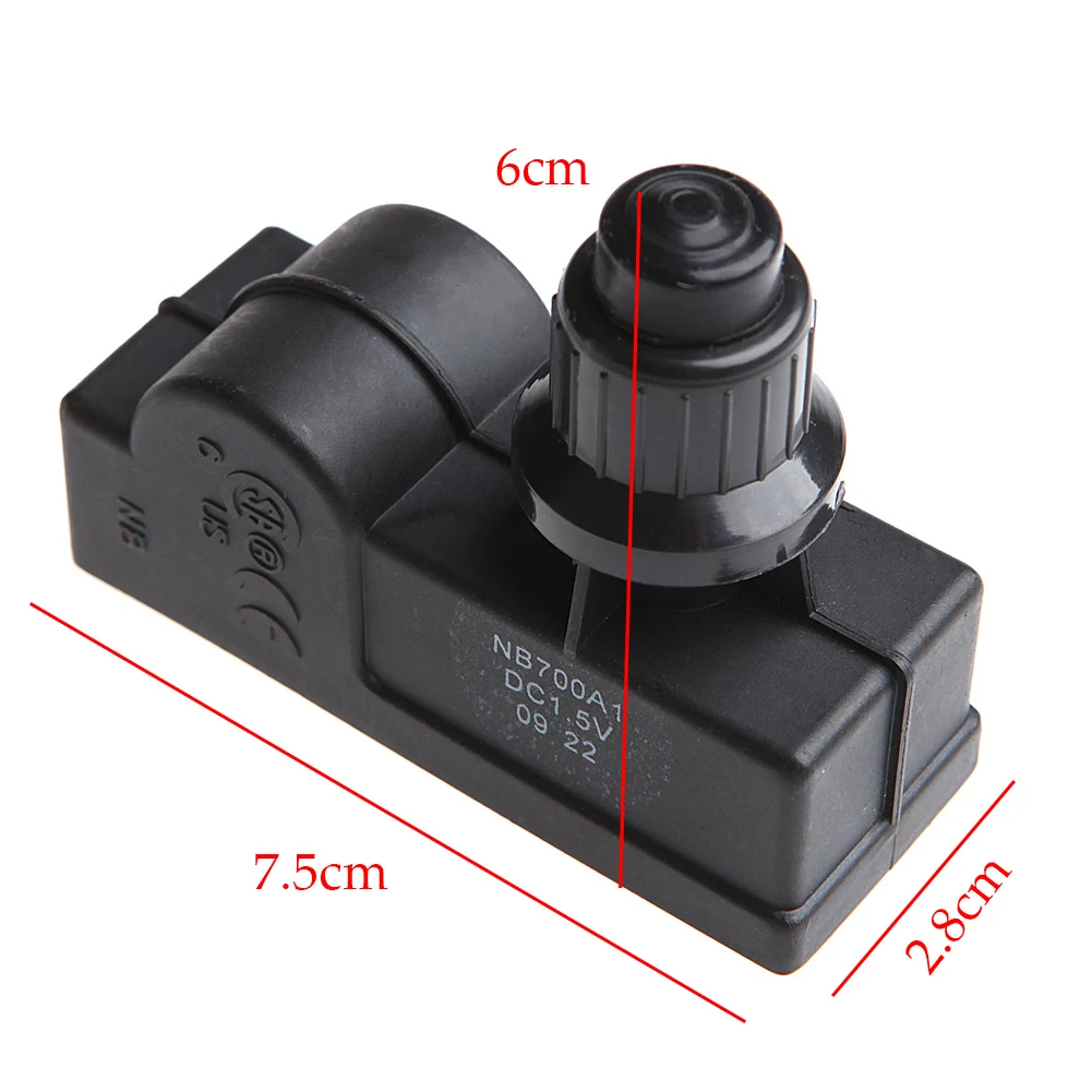 1 منفذ AAA بطارية زر Ignitor الشاعل شواء الغاز شواء استبدال