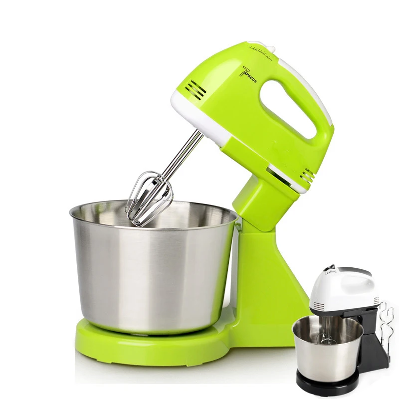 Hoodakang-Electric Food Mixer, Table and Stand, Cake Dough Mixer, Handheld Egg Beater Blender, Baking Whipping Cream Machine