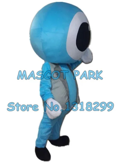 Costume da mascotte bulbo oculare blu personaggio dei cartoni animati personalizzato cosply formato adulto costume di carnevale 3290