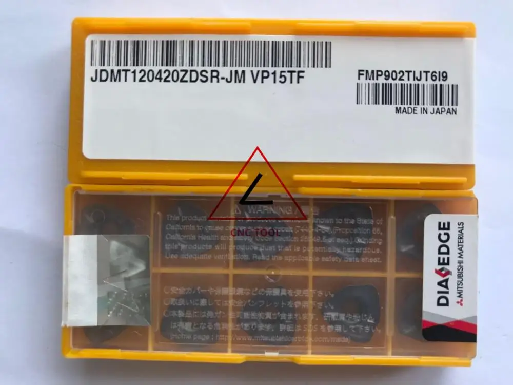 

JDMT120420ZDSR-JM VP15TF 10pcs original milling insert DIAEDGE