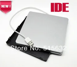 IDE Super External USB enclosure caddy case for MacBook 9.5mm 12.7mm IDE superdrive TYPE-C