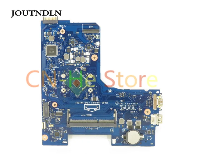 

JOUTNDLN FOR Dell Inspiron 15 5000 5552 Laptop Motherboard F77J1 0F77J1 CN-0F77J1 LA-C571P AAL14 DDR3L W/ N3700 CPU