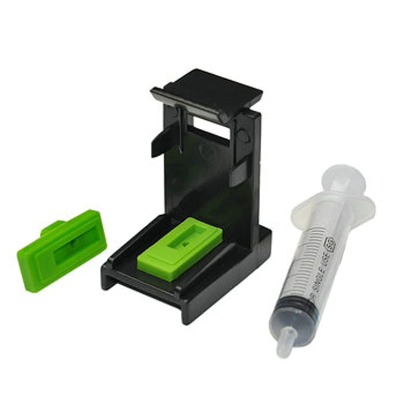 DIY Refill Tool For Epson/hp/Canon/lexmark Inkjet Printer with Syring with Green Pad