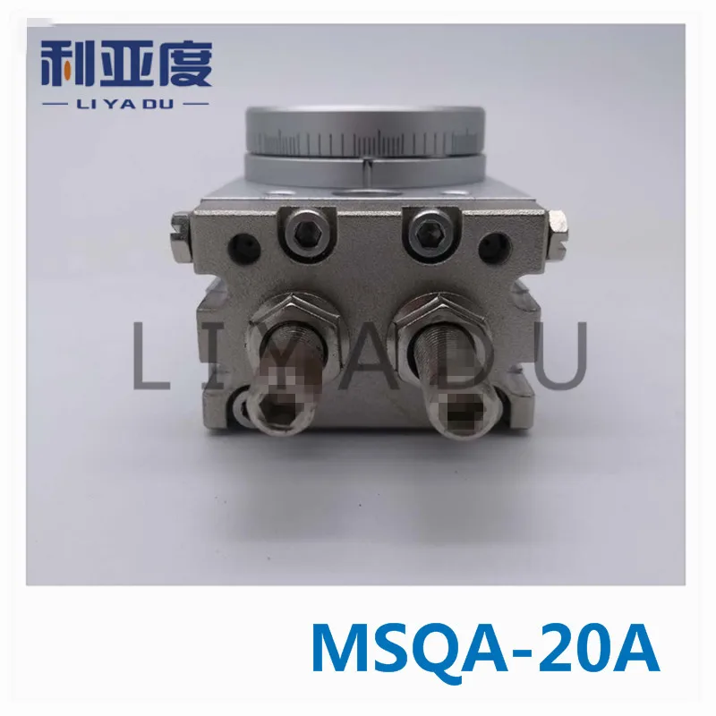 SMC type MSQA-20A rack and pinion type cylinder / rotary cylinder /oscillating cylinder, with angle adjustment screw MSQA 20A