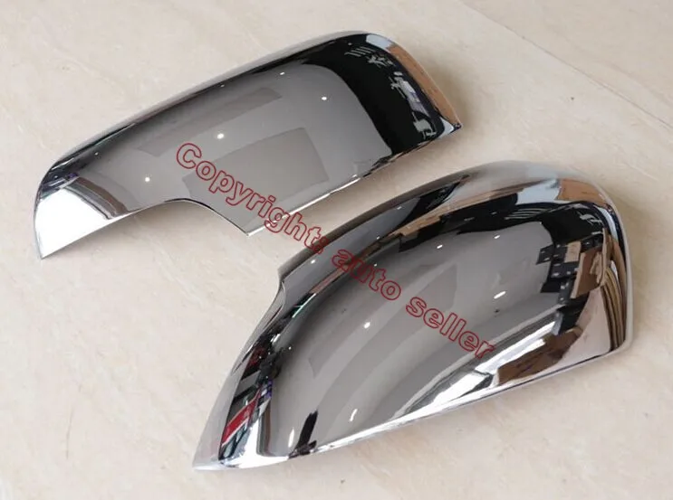 ABS Chrome Side Mirror Cover Trim For Ford Everest 2016 2017 Car Accessories Stickers