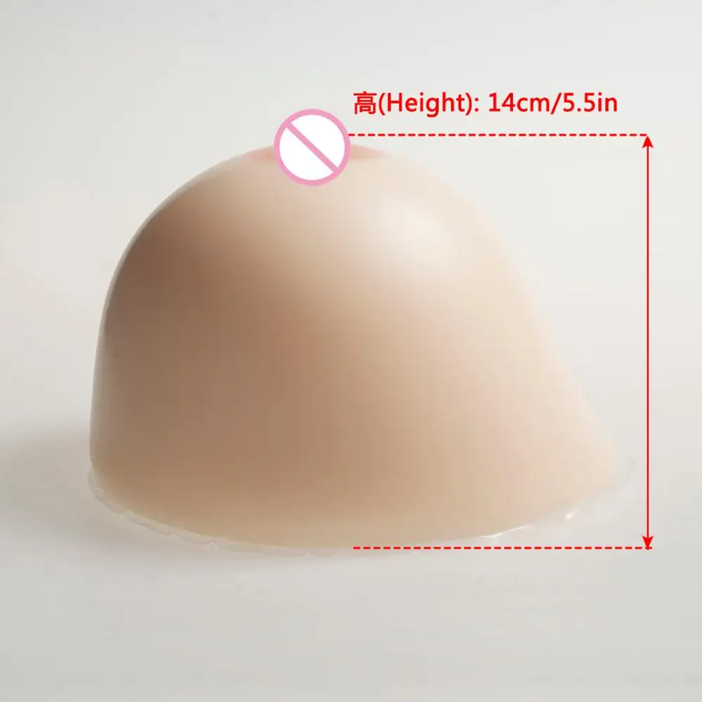 Crossdresser White Huge Artificial Breast 4100g/Pair Silicone Breast Forms False Breasts Enhancer Shemale Silicone Boobs