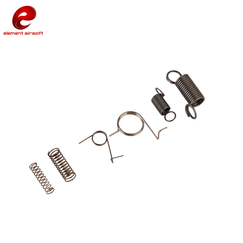 Element Steel Softair Gearbox Spring Set Group for Airsoft AEG Ver. 2 Shooting Paintball Hunting  Quenching Process