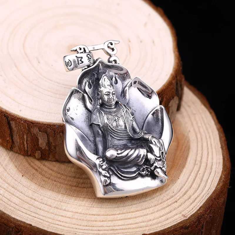 comfortable guanyin Buddha pendant male insulation and individuality jewelry pendant restoring ancient ways the joker