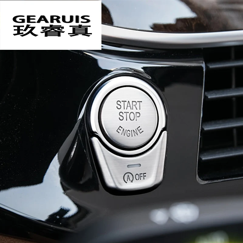 Car styling F10 F20 F21 F30 F34 F07 F52 F25 F26 F15 F16 E70 E71 G30 G38 ENGINE START STOP switch button for BMW F chassis cars