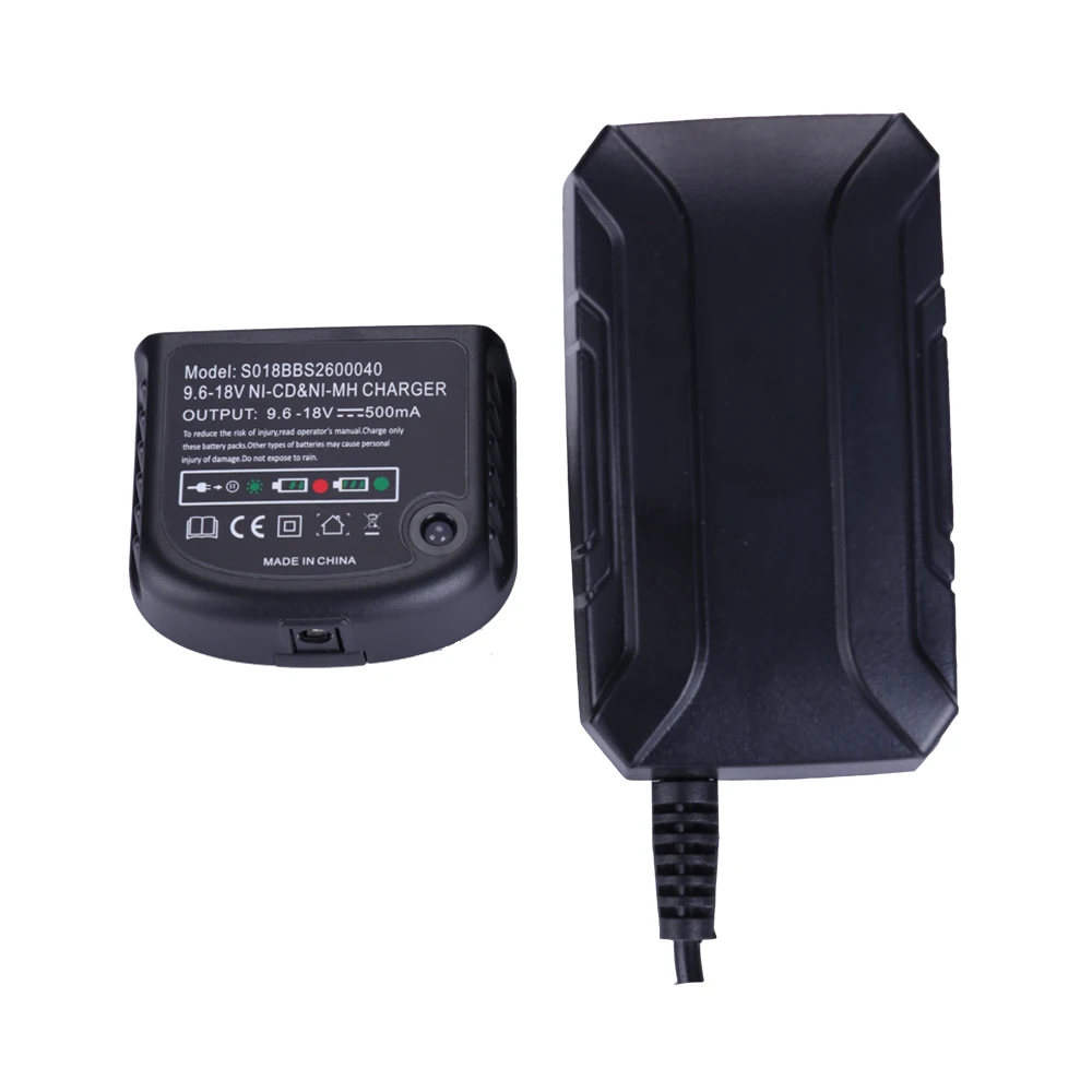 Replacement Charger for Black & Decker 9.6V-18V A12 A12-X  Hpb18-Ope Hpb12 Hpb14 DB18V Fsb18 Fs120Bx NI-CD NI-MH Battery Charger