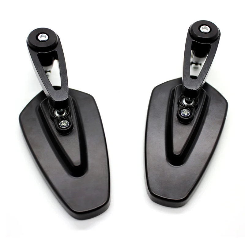 ROAOPP 7/8 "مقود نهاية المرايا القابلة للطي لياماها سوزوكي دوكاتي BMW Buell KTM المزدوج الرياضة الدراجات الترابية ATV الشارع القياسية عارية