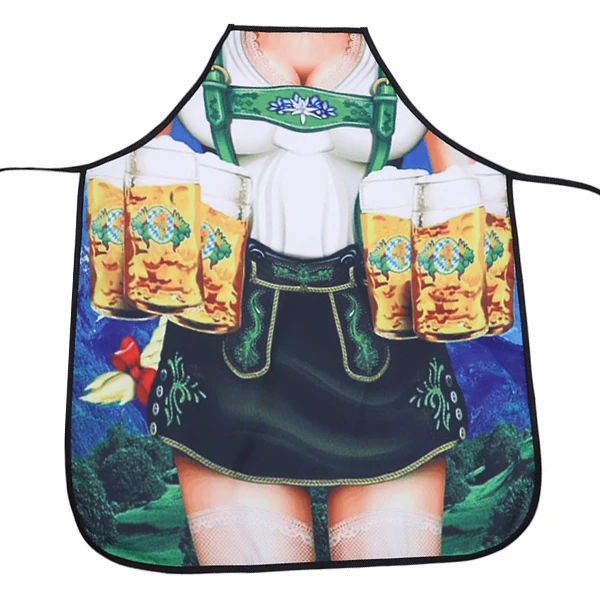 Funny Apron Chef Kitchen Apron for Man Women Dinner Party Cooking Apron Adult Baking Accessories Wholesale CWQ015