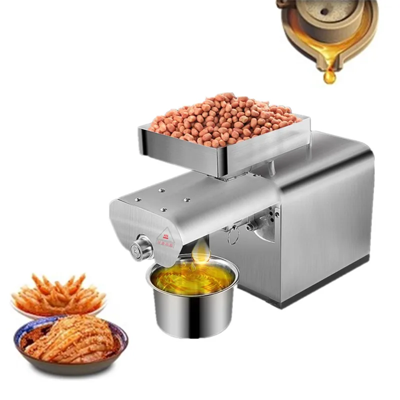 Macchina della pressa di olio in acciaio inox multifunzione panello di olio per il prezzo di fabbrica di olio strumento di stampa