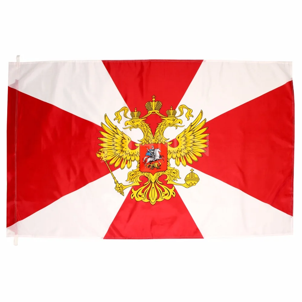 johnin polyester  90x135cm russian army military troops of the ministry  internal affairs day Flag