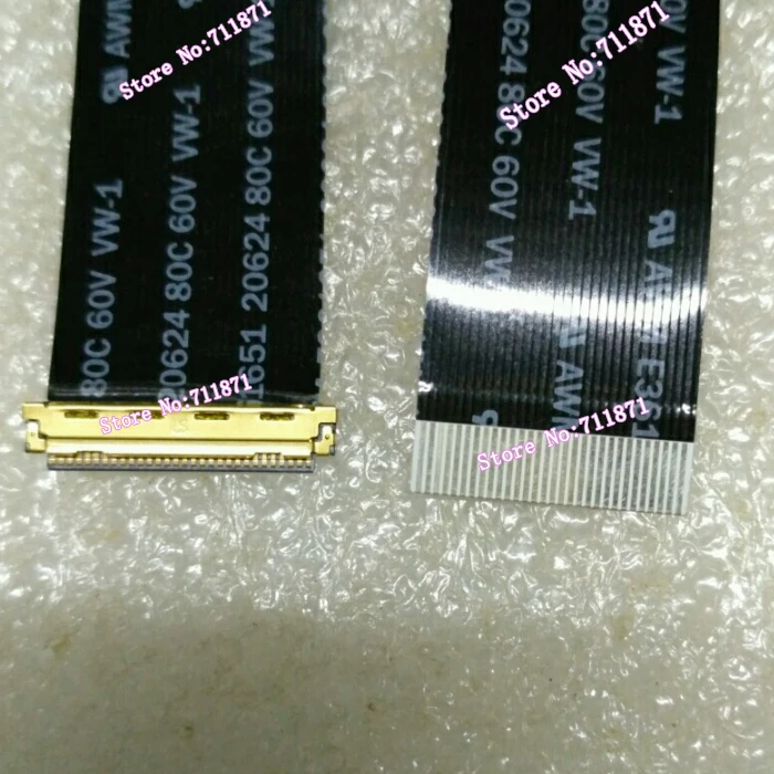 Cable plano Flexible tipo A 250, 0,5mm, 30Pin, pantalla EDP, espaciado de línea 0,5, 30P, I-PEX, FFC, 30P, I-PEX