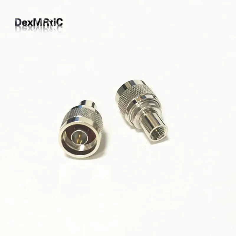 

1pc N Male Plug switch FME Male Plug RF Coax Adapter convertor Straight Nickelplated NEW wholesale