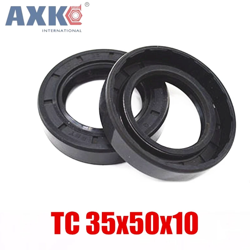 

10pcs AXK 35x50x10 TC35x50x10 NBR Skeleton Oil Seal 35*50*10 Seals AXK high-quality Seals Radial shaft seals Nitrile rubber