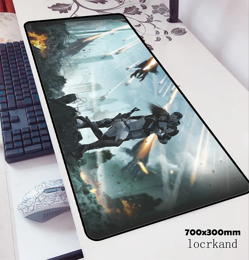 mass effect mouse pad 70x30cm gaming mousepad Cartoon office notbook desk mat Indie Pop padmouse games pc gamer mats
