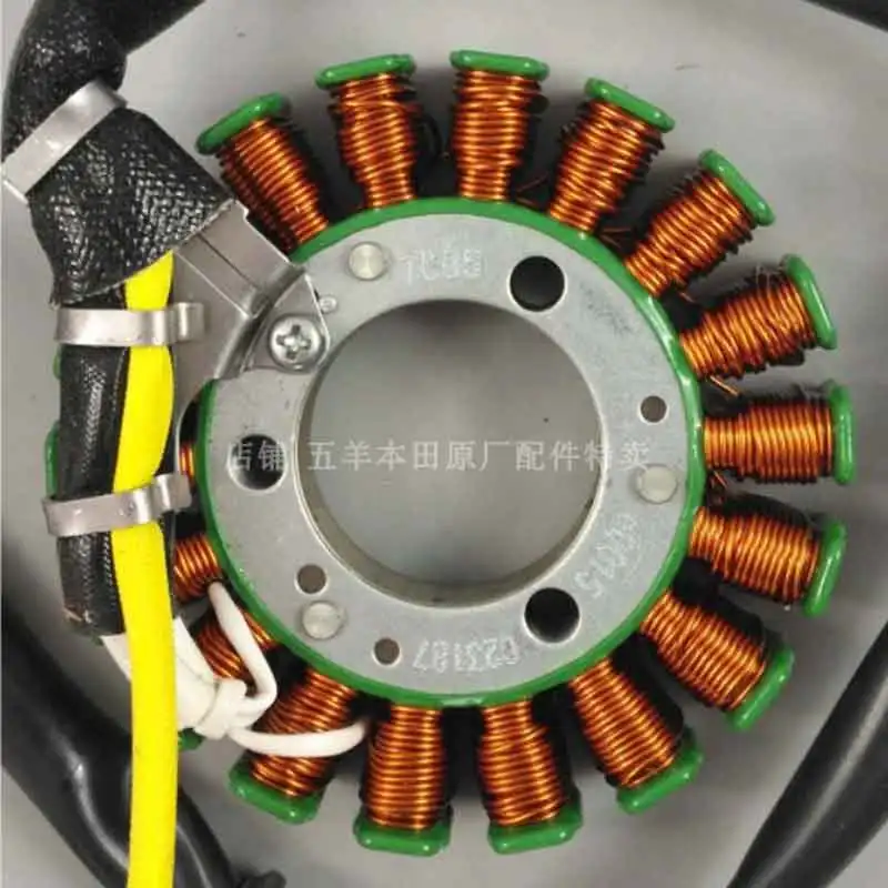 Genuine Motorcycle Magneto Stator Coil Generator for HONDA LEAD 110 NHX110 2008-2015 Original Parts