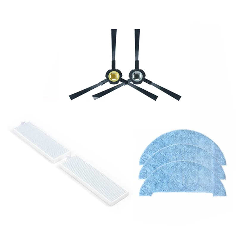 A9S روبوت Hepa تصفية ممسحة الملابس فرشاة جانبية ل ilife A9S الروبوتية مكنسة كهربائية أجزاء اكسسوارات قطع الغيار الجانبية فرش