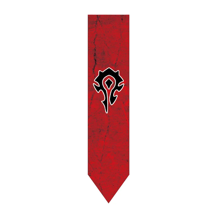 36x168cm WOW World War For Horde Alliance Banner Long Flag Wall Hanging KTV School Bar Home School Cosplay Party Decoration Gift