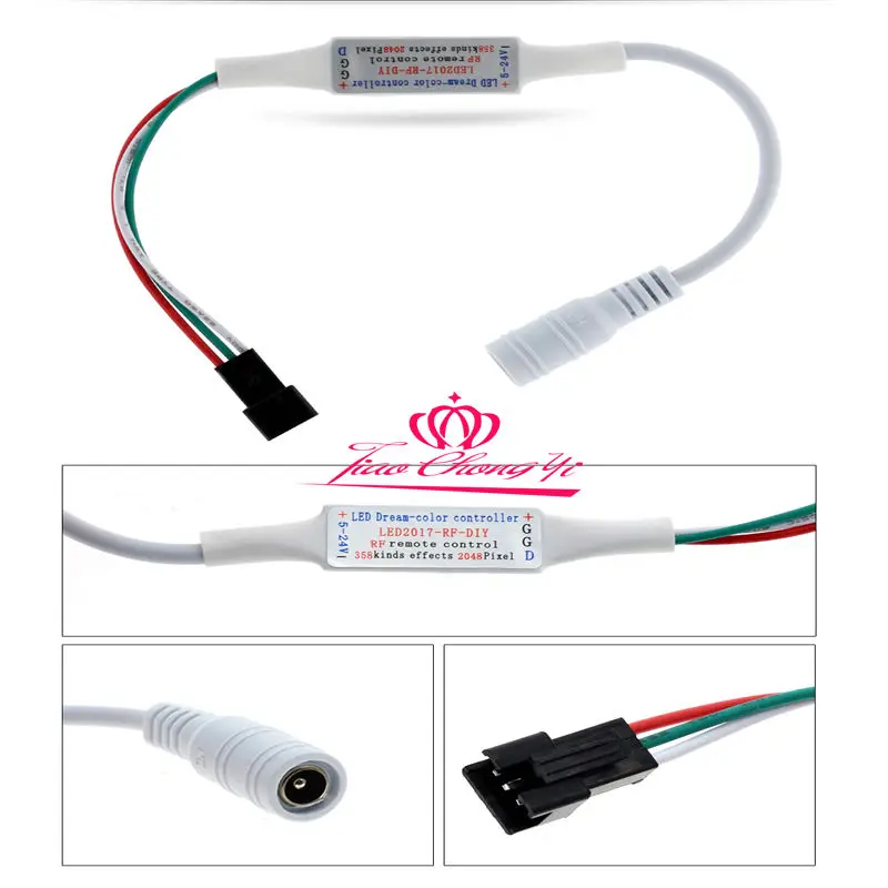 14key 2017 5-24V RF LED Remote Controller for WS2811 WS2812B LED Strip Light