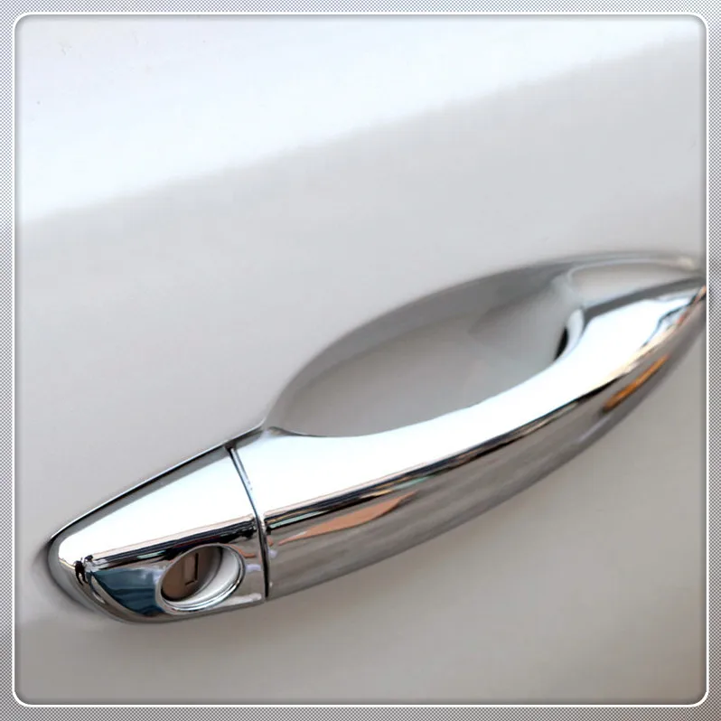 LHD!! For Peugeot 3008 5008 GT 2017-2023, 508 2019-2023 Chrome Exterior Side Door Handles Panel Cover Trim Car Styling