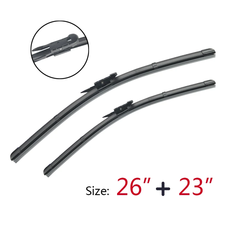 APPDEE Wiper Front Rear Wiper Blades Set For Mercedes-Benz A-class B-class W169 W245 Windshield Windscreen 26