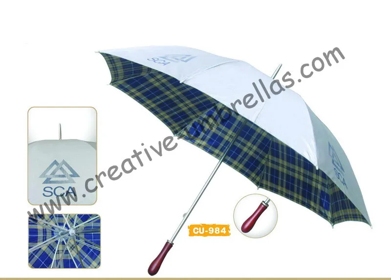 

Free shipping by sea,14mm metal shaft and double fluted ribs,manual golf umbrella,anti-rust,advertising gift promotio umbrella