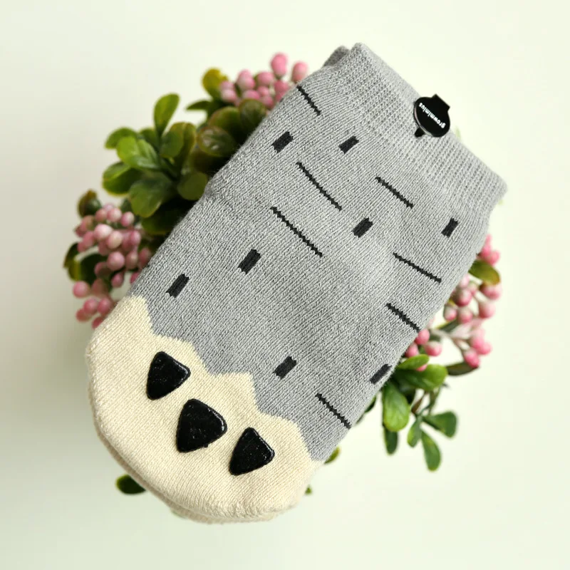 Toddler Baby Girls Cute Animal Paw Terry Cotton Socks 0-4 Years Children Kids Boys Cute Claws Anti-slip Socks 1 Pair DS39