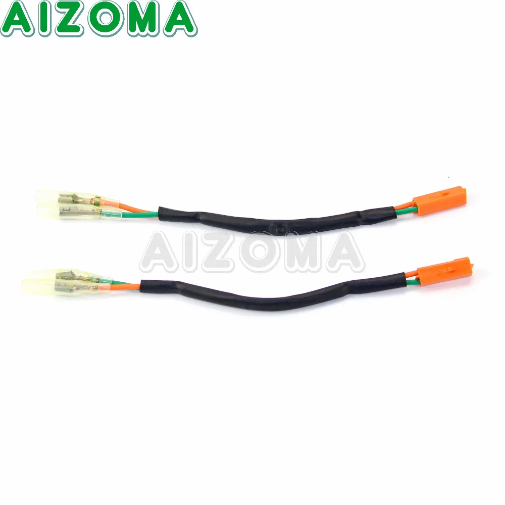 Turn Signal Adapter Plug 2Pcs For Honda 99-03 CBR 600 900 929 954RR  F4 VTR 1000F RC51 Motorcycle Connector Harness Indicator