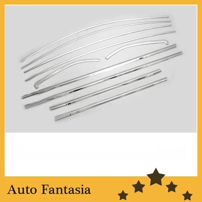 

Chrome Side Window Full Trim Set for Nissan Versa / Pulsar / Sunny Sedan 2012 Up