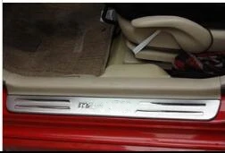 

Декоративная панель из нержавеющей стали для дверных порогов, 4 шт., защитная пластина для дверных порогов ДЛЯ MAZDA3 2005-2010