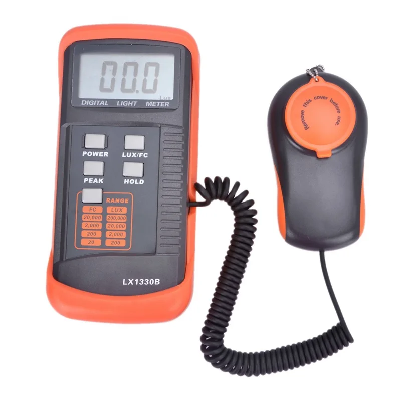 LX1330B Digital light meter,  Digital Lux Meter, digital light meter photometer