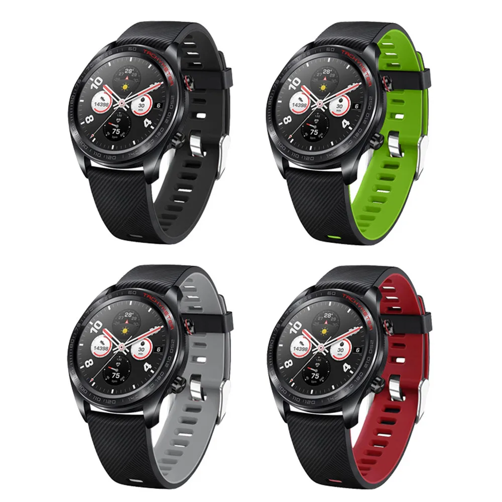 Original Silicone Strap for Huawei Watch GT Band Sport Strap for Huawei Honor watch Magic/ Ticwatch pro Bracelet bands M7